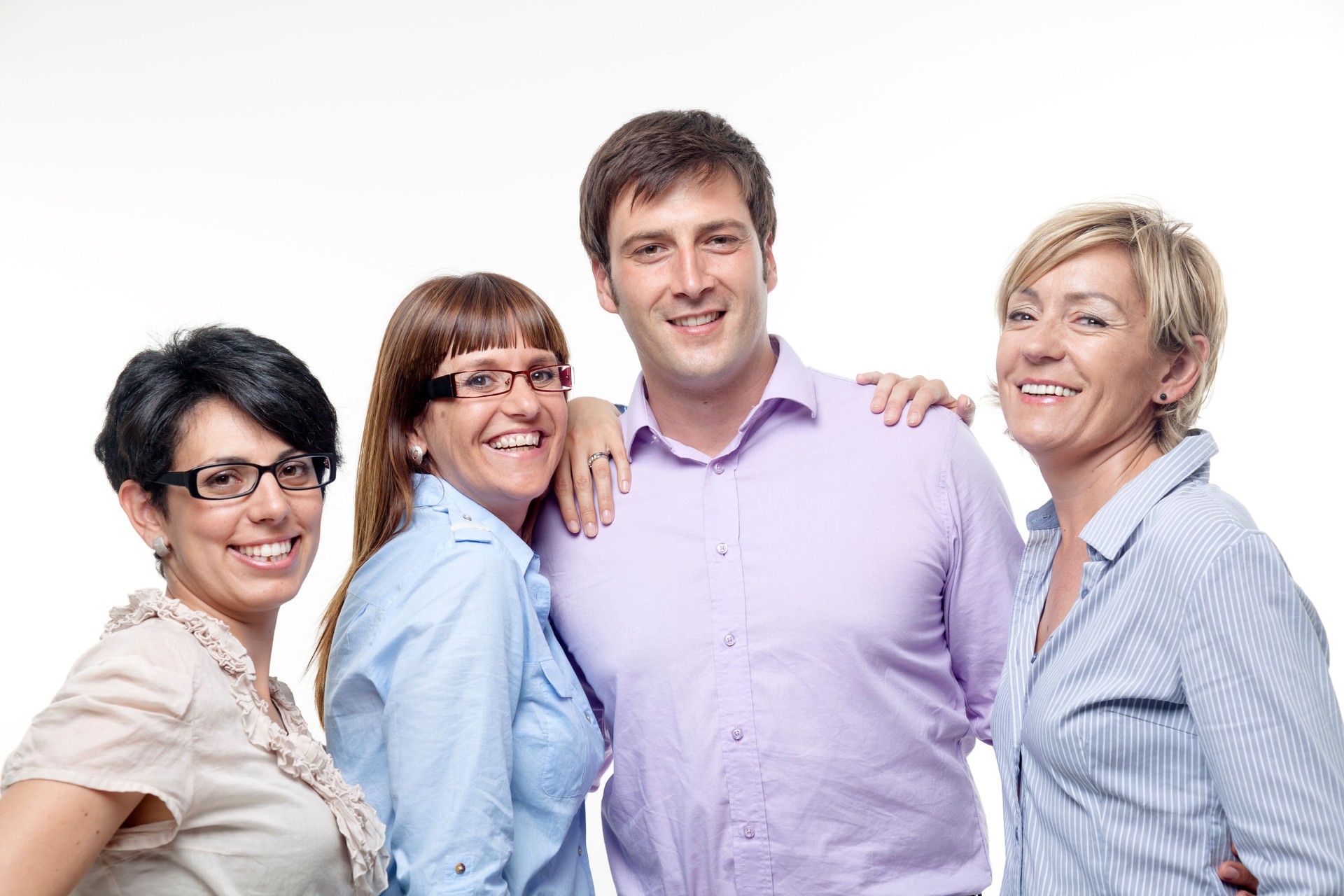 Business team or friends